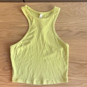 Lululemon Athletica Light Green Tank Top